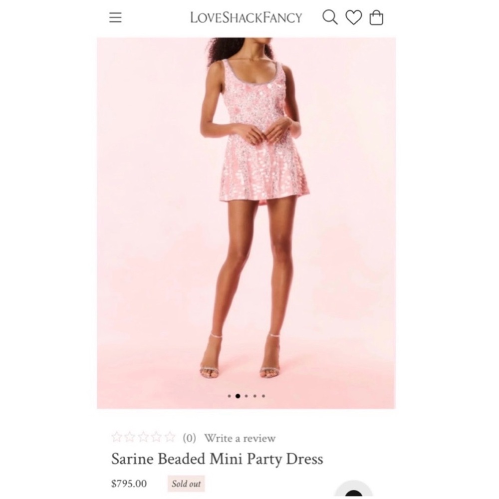 LoveShackFancy Sarine Mini Dress 10 - Picture 3 of 13